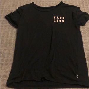 Black vans t shirt